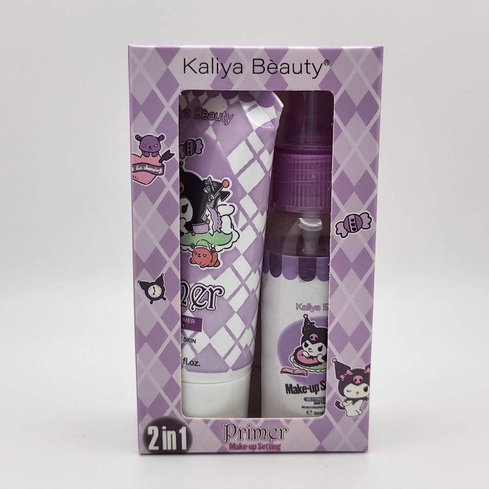 KUROMI 2-Pack Primer & Setting Spray Set NEW